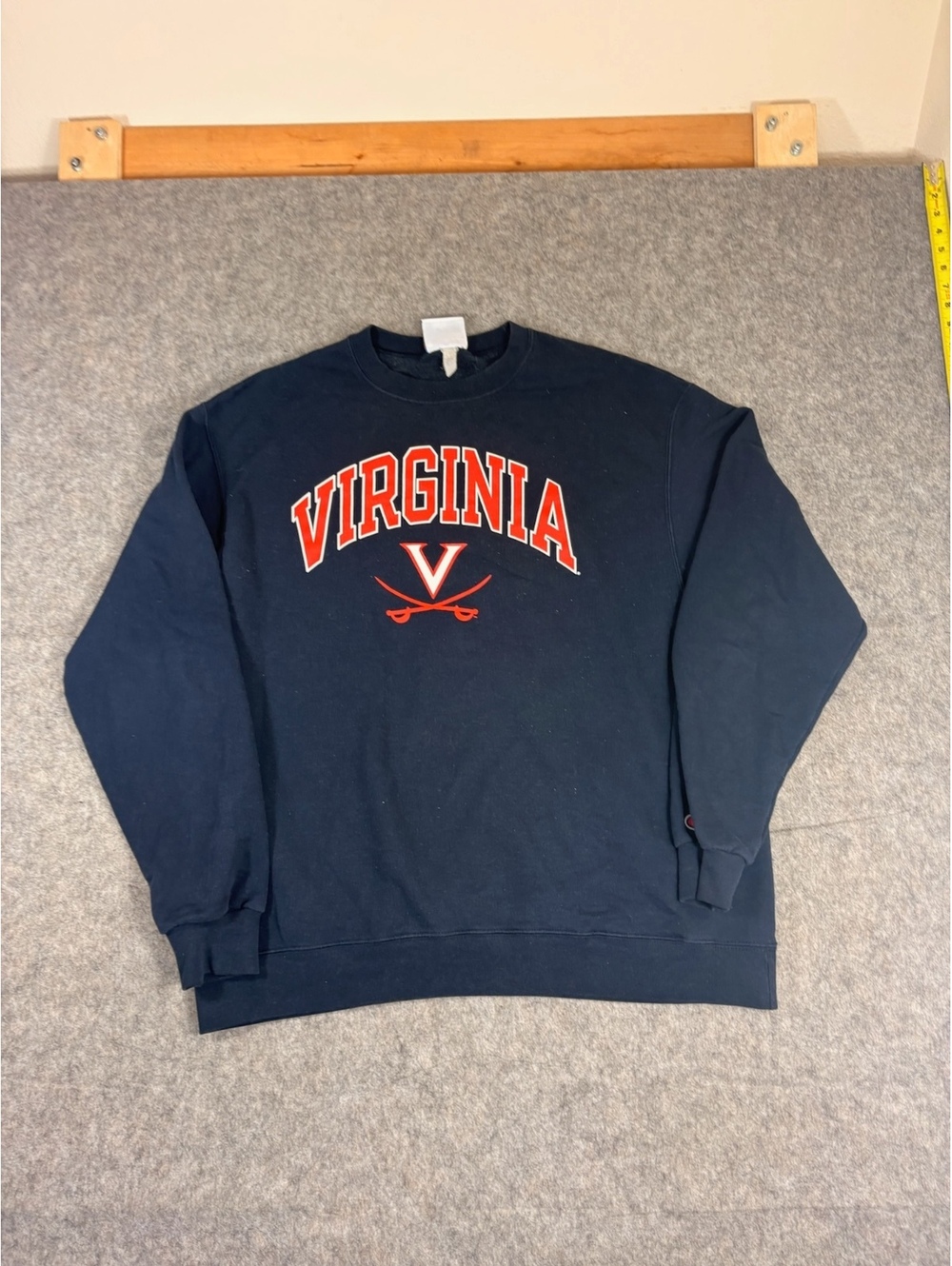 Vintage Y2K Champion Virginia navy sweatshirt size XL